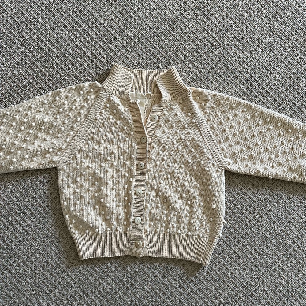 Misha & Puff Popcorn Cardigan